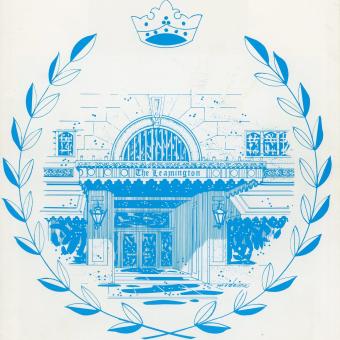 Illustrated image of the Leamington Hotel